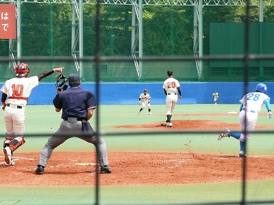 ５月１０日　東都大学野球２部　青学大対日本大_b0166128_7385523.jpg