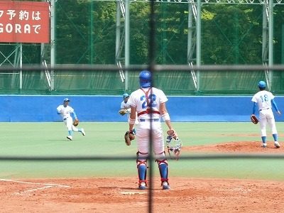 ５月１０日　東都大学野球２部　青学大対日本大_b0166128_7541690.jpg