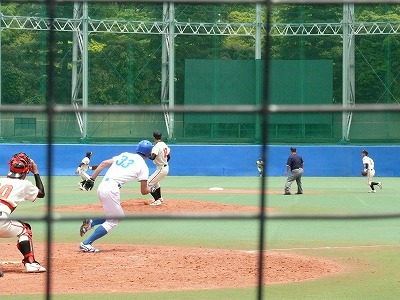 5月10日 東都大学野球2部 青学大対日本大_b0166128_844561.jpg