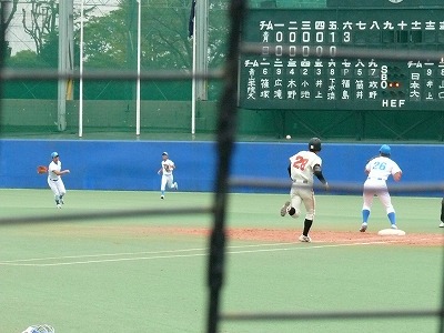 5月10日 東都大学野球2部 青学大対日本大_b0166128_873618.jpg