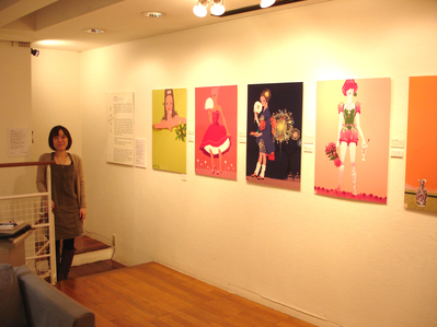 米澤よう子さんの展示_f0172313_23574463.jpg