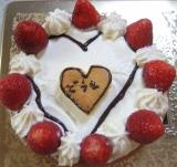 母の日ケーキは苺ショートケーキ_d0031682_1044174.jpg
