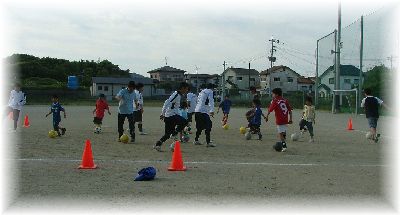 親子で楽しむサッカー教室_c0218303_20192744.jpg