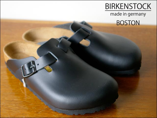 BIRKENSTOCK[ビルケンシュトック] BOSTON[ボストン] BLACK LEATHER ブラックレザー _f0051306_1427284.jpg