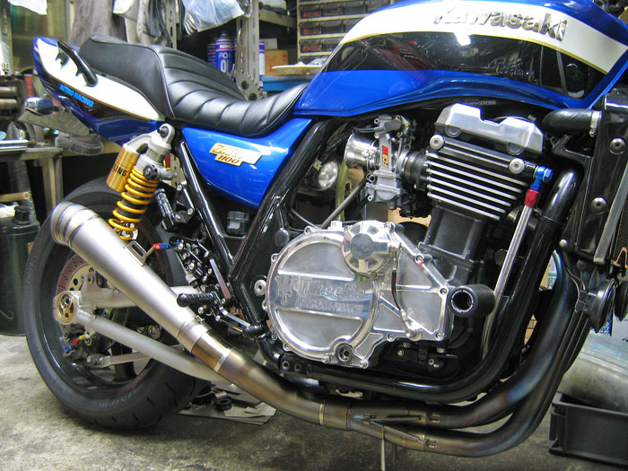 ZRX1100のチタンマフラー加工♪_c0086965_2122337.jpg