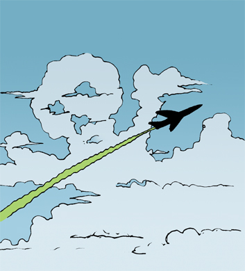 綾瀬はるかの「飛行機雲」は「ケムトレイル」だった!?_e0171614_2174345.jpg