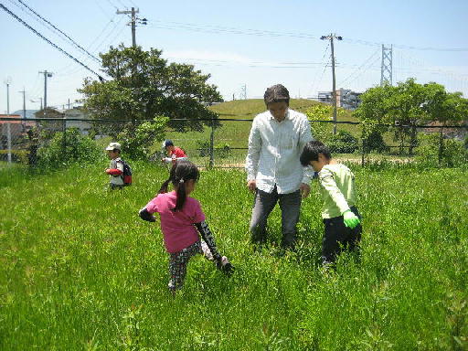 おやこ自然園 いよいよスタート_f0079749_20204036.jpg