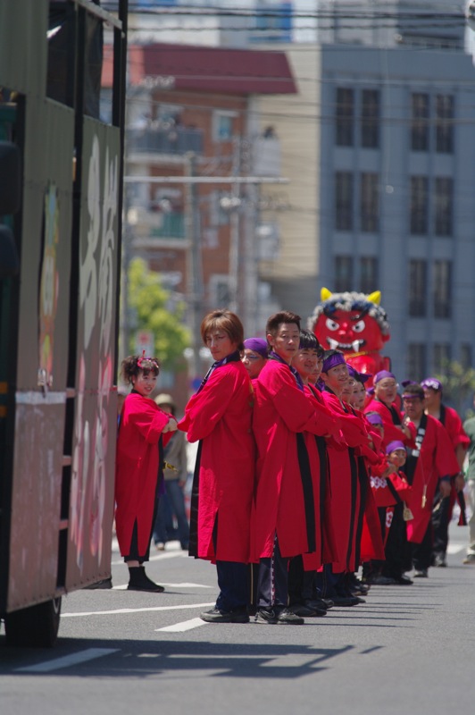 第４３回福山ばら祭その１（備後男組）_a0009554_20114845.jpg