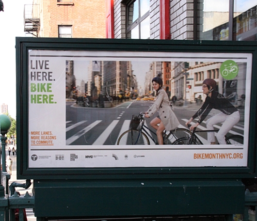 NYで広まる自転車利用の啓蒙活動　LIVE HERE.  BIKE HERE._b0007805_9463575.jpg