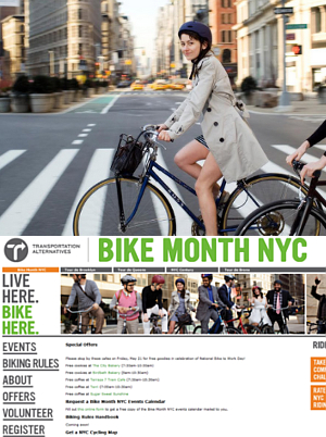 NYで広まる自転車利用の啓蒙活動　LIVE HERE.  BIKE HERE._b0007805_9571224.jpg