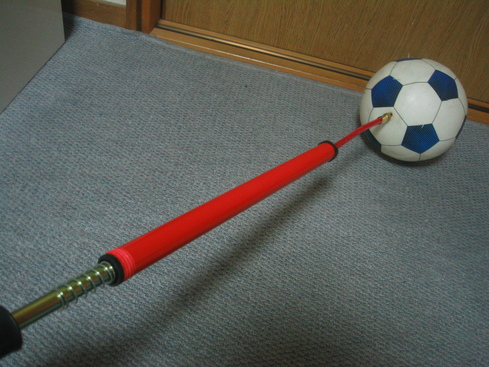 ボールの空気入れ アレも コレも