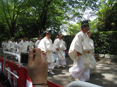 葵祭　路頭の儀観覧と下鴨茶寮　賞味会　その2_a0055835_1738644.jpg