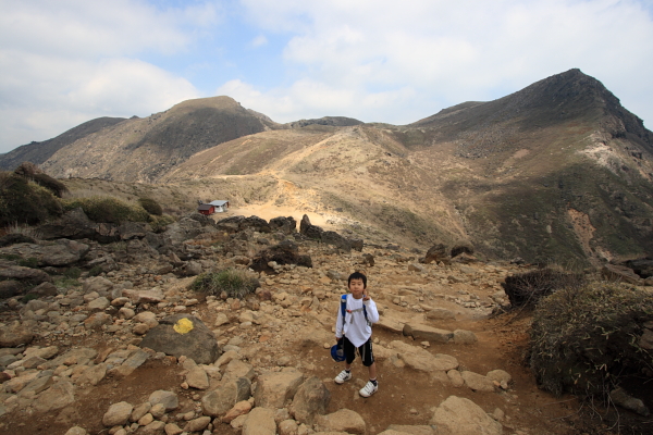 親子登山～九重連山を漫歩_f0197319_13221251.jpg