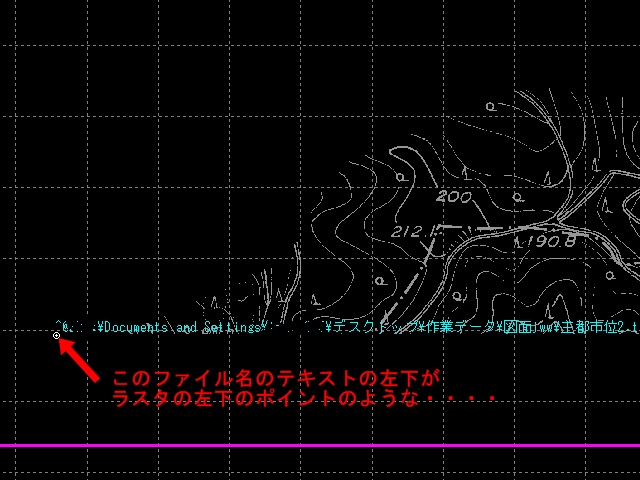 jww 画像 表示 されない