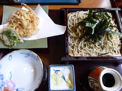 御近所のお蕎麦屋さんに行ってきました：雅遊庵 風の陣_f0054556_2221830.jpg