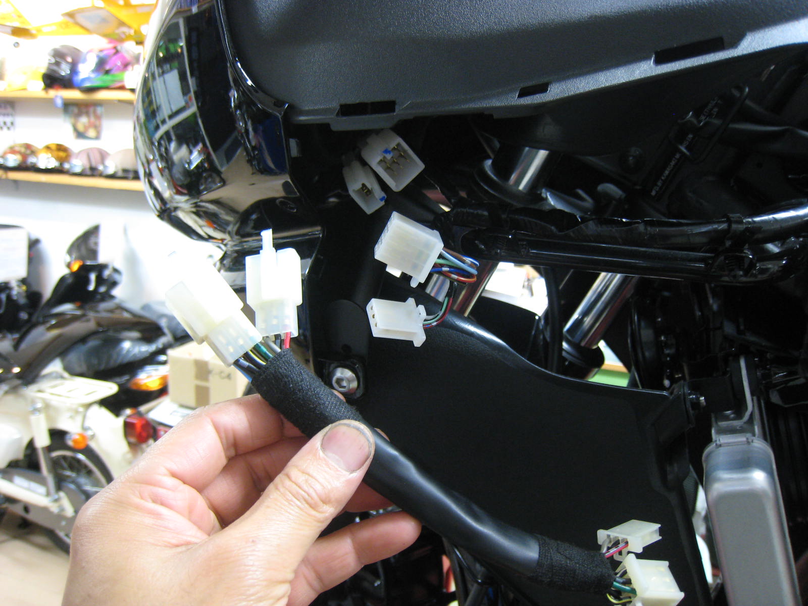 Ninja250Rにハザード&パッシング機能追加_a0165286_22484492.jpg