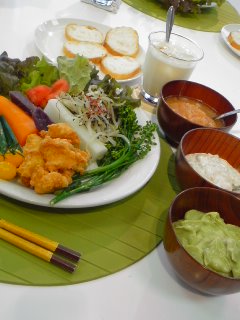 さかのぼり日記②・・・東部ガス5月のお料理教室。_f0177295_15474736.jpg