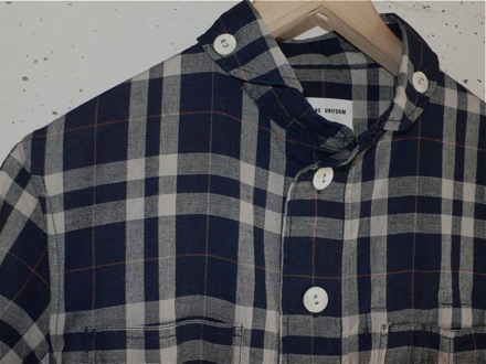 NATIC　　　Indigo Check S/S Shirt_c0134310_22511461.jpg