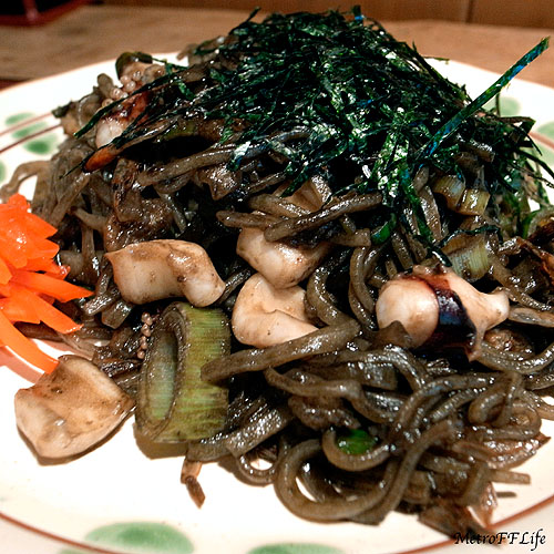 東村山・黒焼き蕎麦_e0112722_14511945.jpg