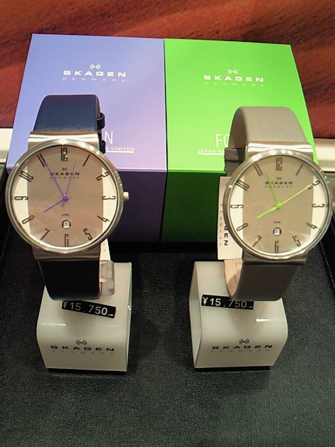 今季ブランド SKAGEN 日本限定《OCEAN&FOREST》発売!! : ジャンクス～スタッフ その他