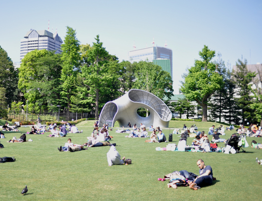 東京ミッドタウンにある日本庭園　ミッドタウン・ガーデン_f0219141_8321710.jpg