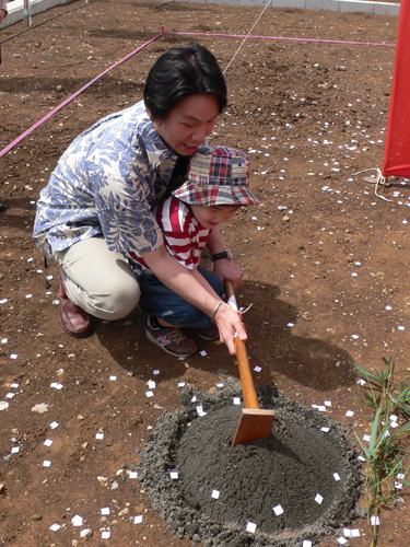 所沢市　Ｕ 様邸　　地鎮祭_b0096552_2054790.jpg