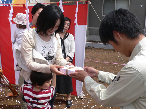 所沢市　Ｕ 様邸　　地鎮祭_b0096552_2074512.jpg