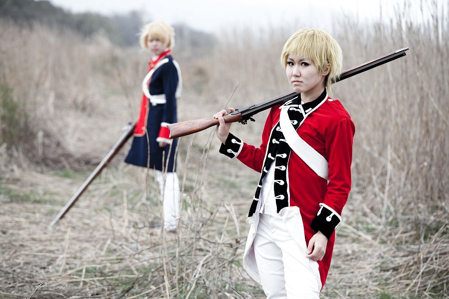 ヘタリア】イギリス独立戦争風コスプレ衣装 Axis Powers ヘタリア