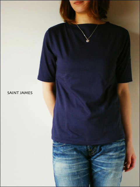 SAINT JAMES [セントジェームス] PIRIAC [ピリアック] LADY\'S ボートネック半袖シャツ  _f0051306_16405595.jpg