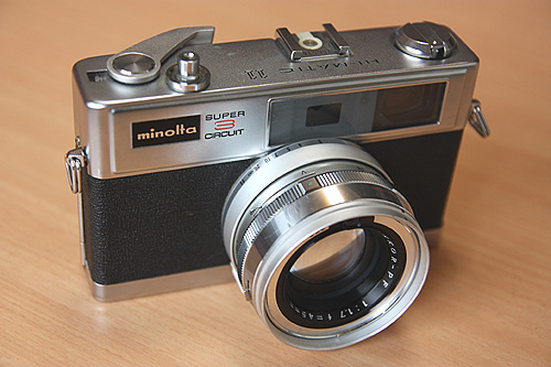◇minolta Hi-MATIC 11 (1969) ・・・ボディはでかいが中身は ◇minolta Hi-MATIC 11 (1969) ・・・ボディはでかいが中身は