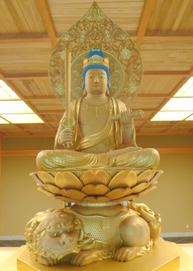 聖僧さん (文殊菩薩)_a0133859_11363382.jpg