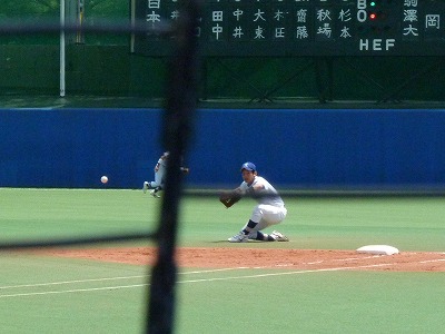 5月17日 東都大学野球2部 日本大対駒澤大 白崎勇気ノーヒットノーラン!_b0166128_10133461.jpg