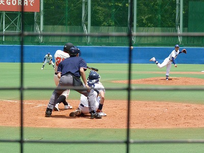 5月17日 東都大学野球2部 日本大対駒澤大 白崎勇気ノーヒットノーラン!_b0166128_1027538.jpg