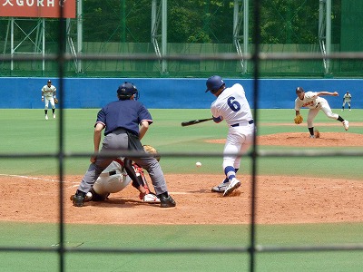 5月17日 東都大学野球2部 日本大対駒澤大 白崎勇気ノーヒットノーラン!_b0166128_10342939.jpg