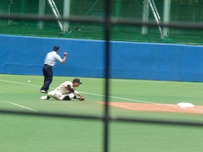 5月17日 東都大学野球2部 日本大対駒澤大 白崎勇気ノーヒットノーラン!_b0166128_1040489.jpg