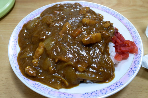 『泉食堂』さん：カレー + ラーメン_a0083760_20411658.jpg