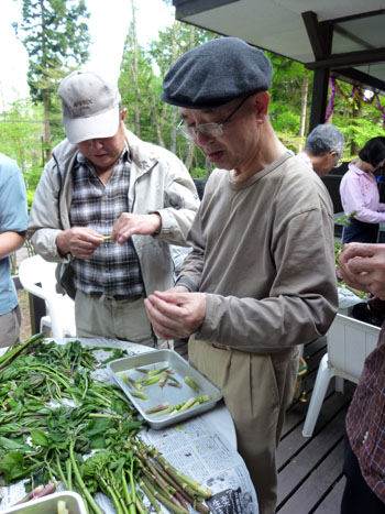 信越高原5　山の幸教室_e0048413_9104726.jpg