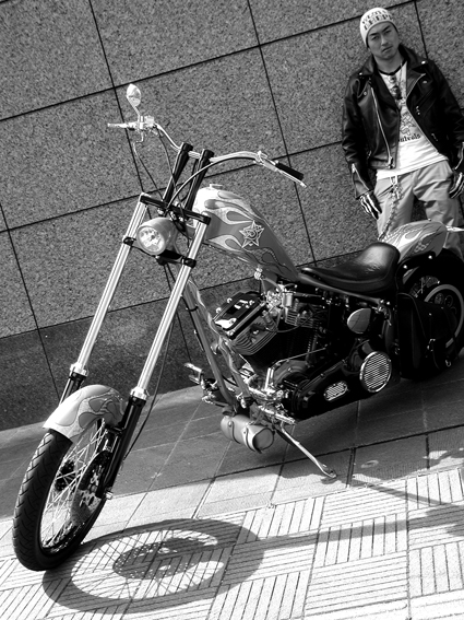 江口 涼 & Herley-Davidson FXST(2010 0508)_f0203027_8394764.jpg