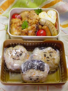 下娘、遠足と・・・たけのこ入り肉団子の甘酢あん。_f0177295_9214241.jpg