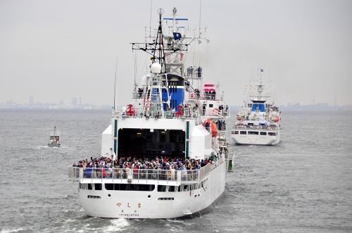 平成22年度海上保安庁観閲式_e0158925_23521255.jpg