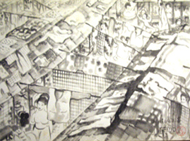 常設展ー秦テルヲの《自叙画譜》を見た　@東京国立近代美術館_b0044404_1459656.jpg