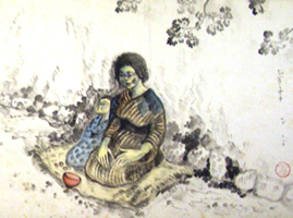 常設展ー秦テルヲの《自叙画譜》を見た　@東京国立近代美術館_b0044404_1512466.jpg