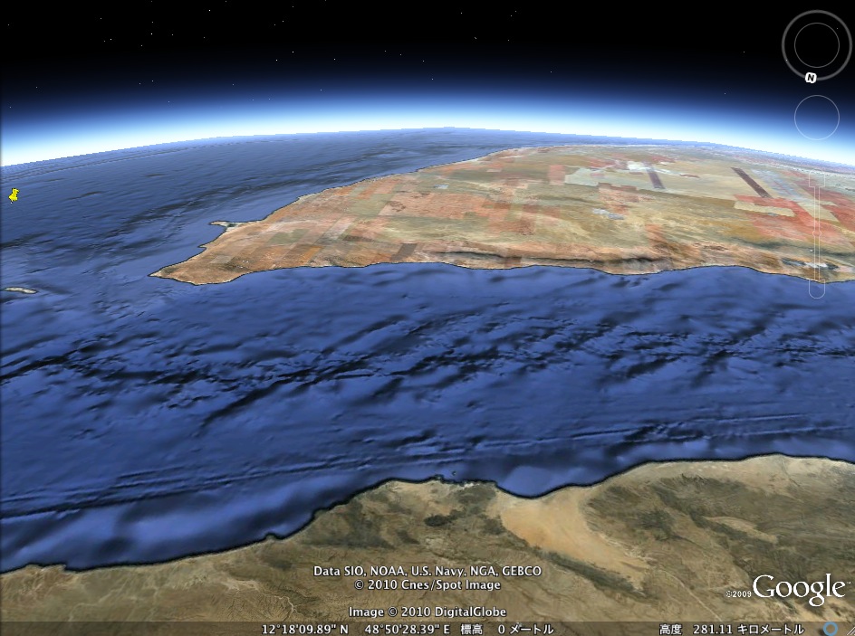 NASAの宇宙飛行士撮影の「アデン湾」：地球はケムかった？_e0171614_13541764.jpg