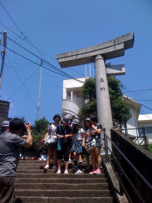 長崎ツアー（山王神社、片足鳥居）_f0116143_14163152.jpg