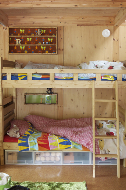 子ども部屋インテリア 二段ベット Peddyのくまちゃん カメラを持って 子ども部屋インテリア 二段ベット Peddyのくまちゃん カメラを持って