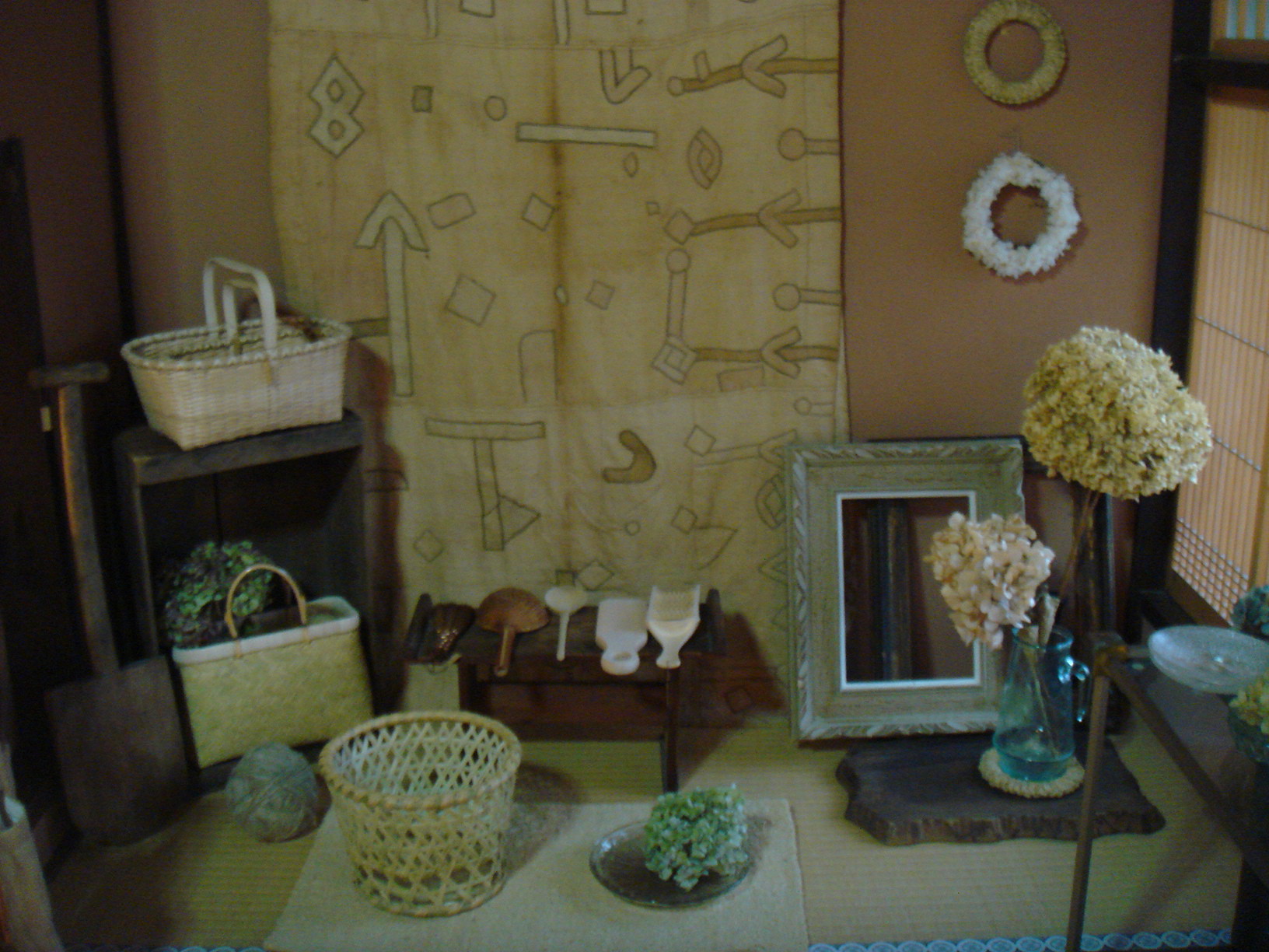 「ハクトヤの古道具とあじさい展」 第一週目_f0226293_14352199.jpg