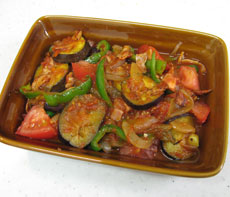 夏野菜のトマトマ焼き_a0056451_1326494.jpg