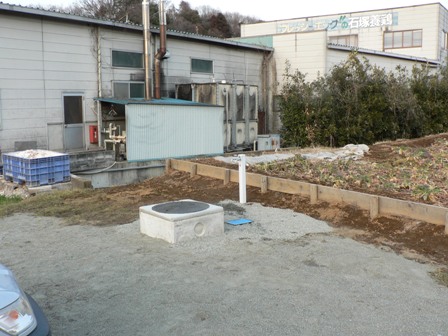藤沢市用田で６０ｍの井戸を掘りました。_b0170161_1451948.jpg