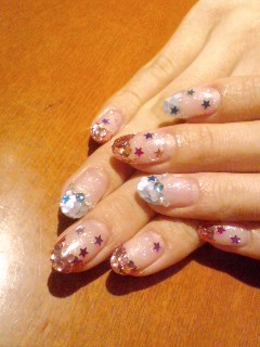 にゅ〜爪(笑)_f0027046_21121659.jpg