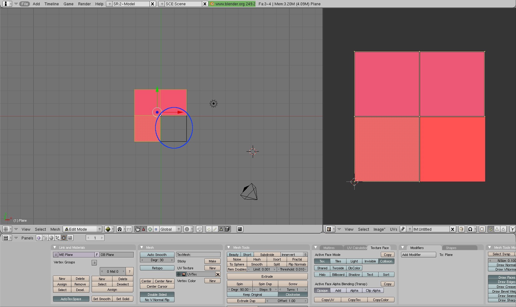 Blender 3d Texture Face Uvの設定を Copy コピーする方法 シュールな絵画の抽象画の油絵奮闘記